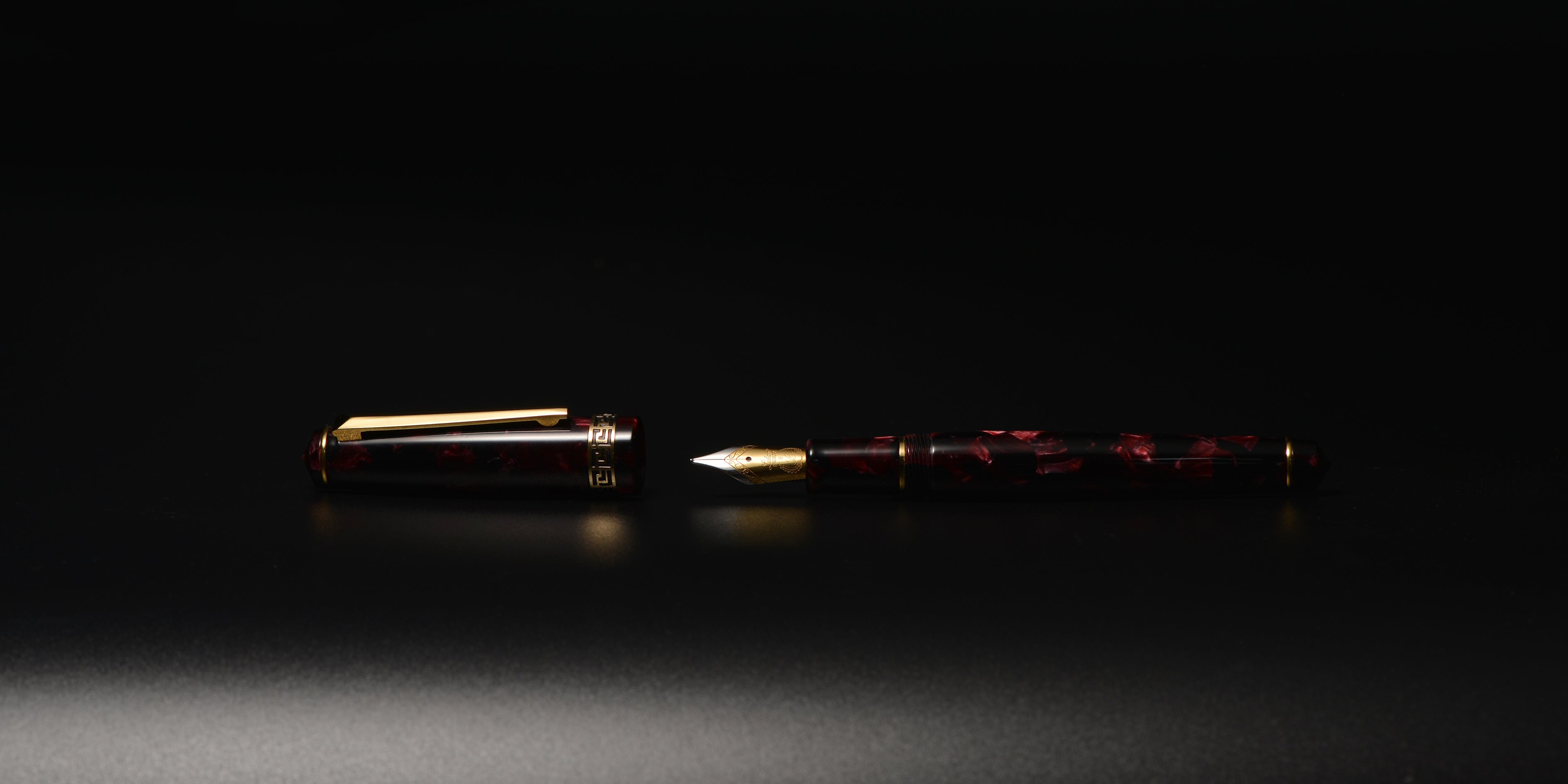 Wine-dark sea and Rosa Burgundy