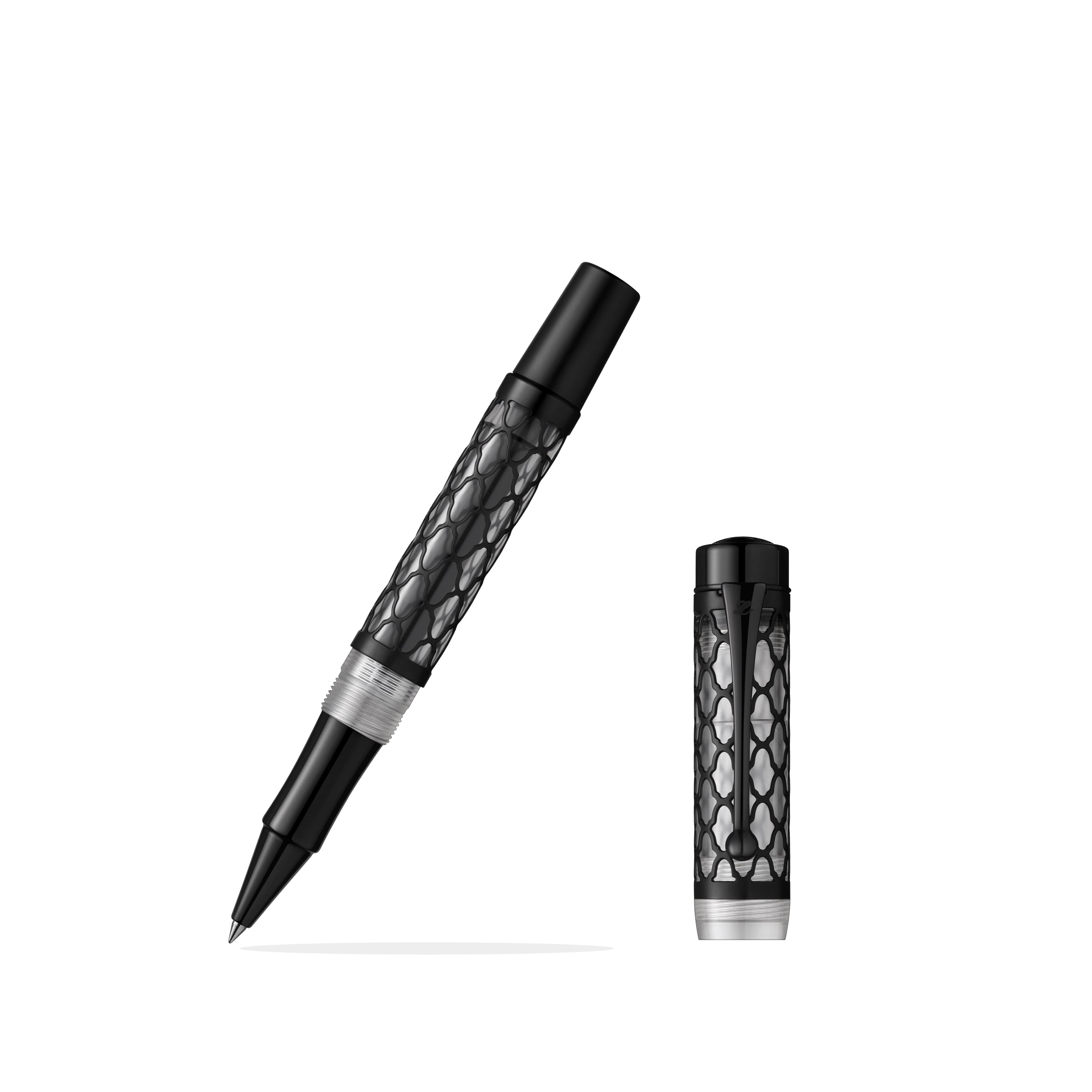 Flora Rolleball Pen Black