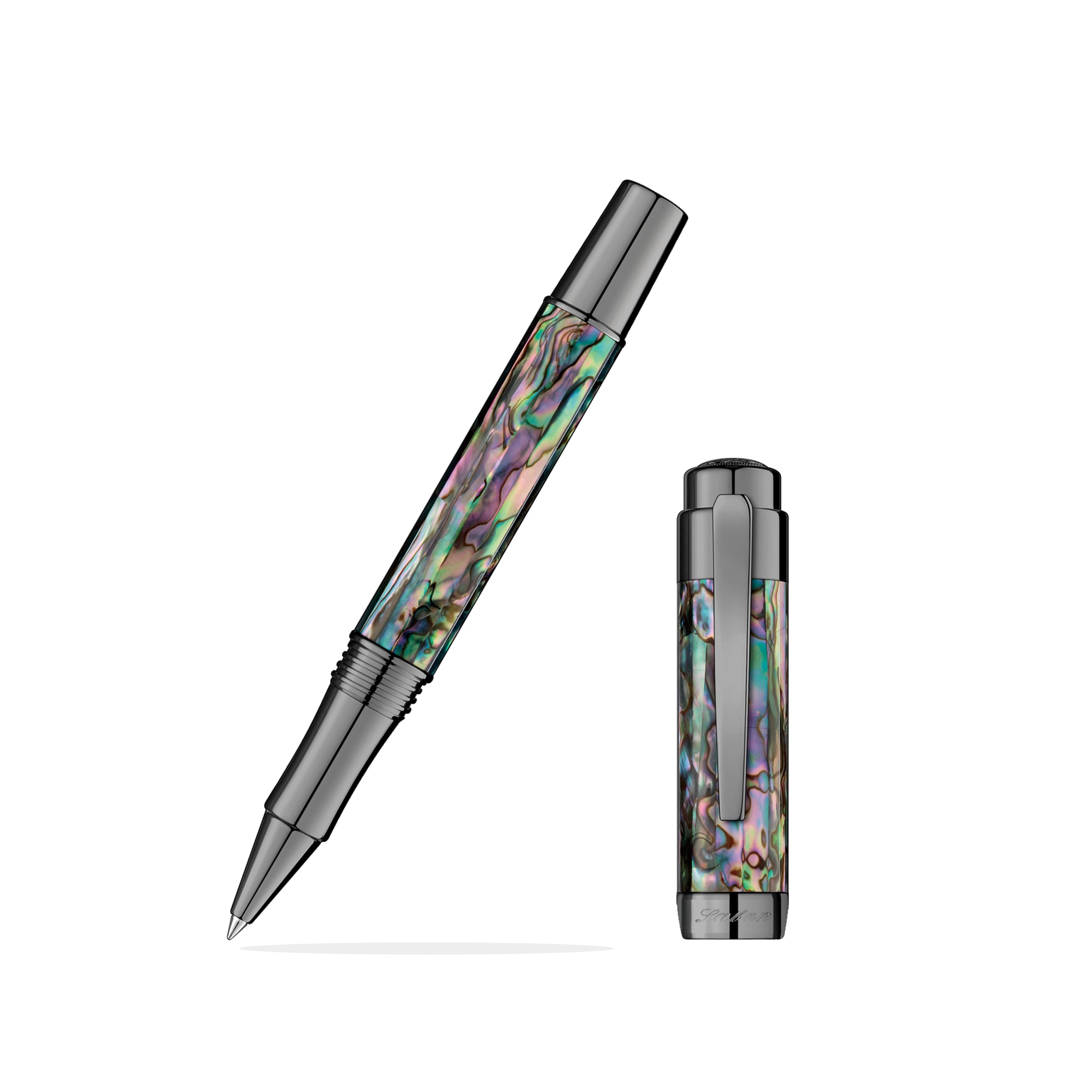 Laban Antique Gun Metal Rollerball Pen