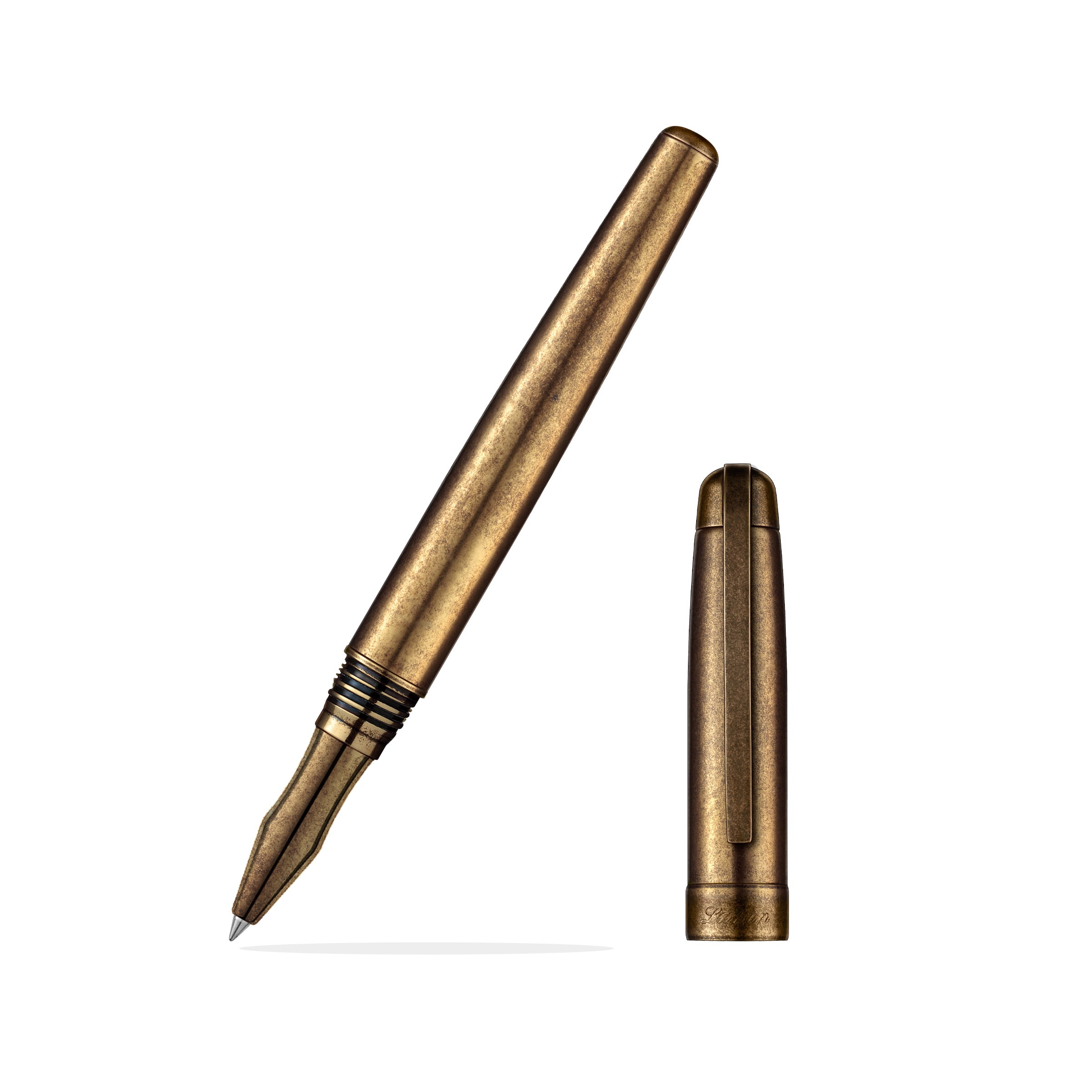 Antique Rollerball Pen-Gold
