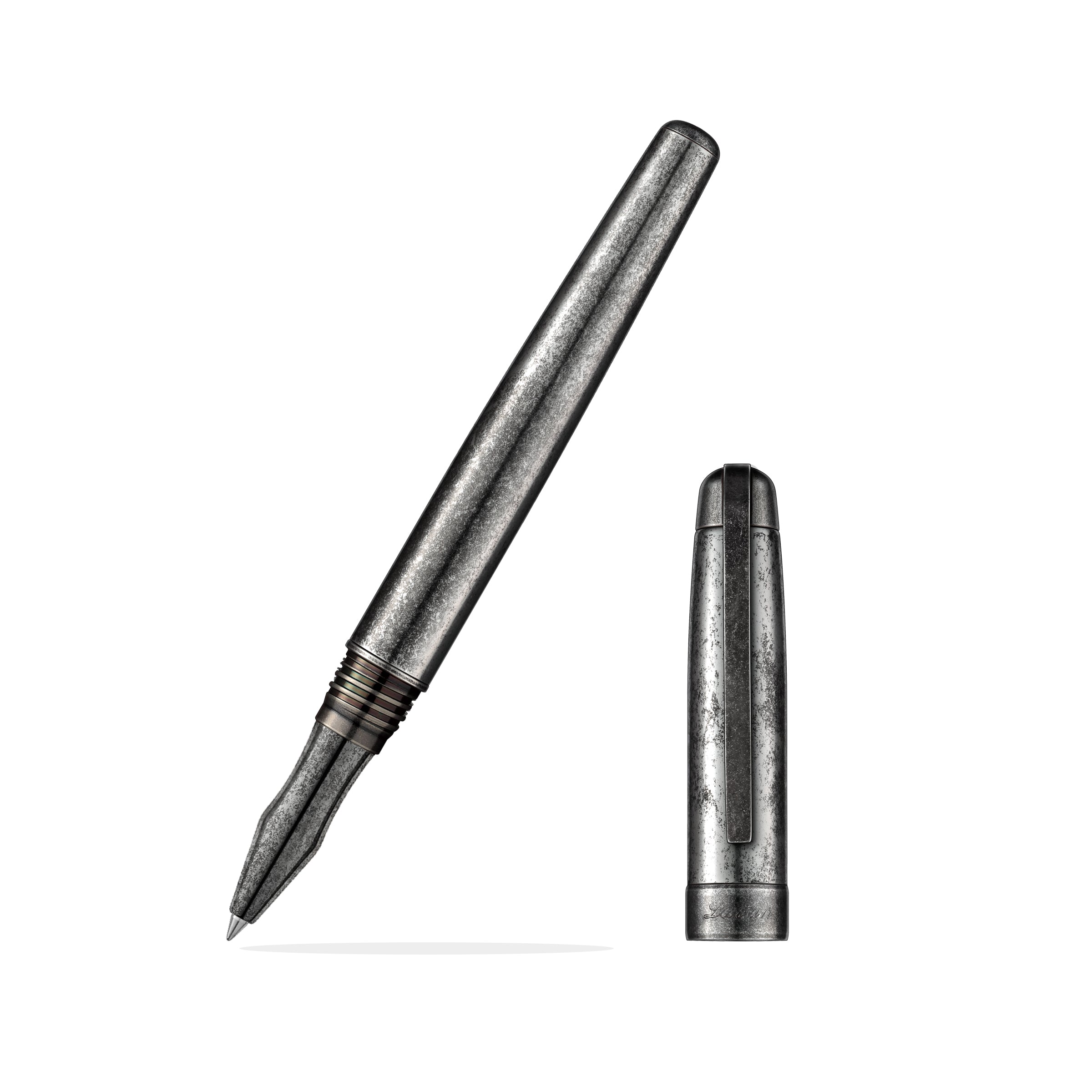 Antique Rollerball Pen-Gun metal