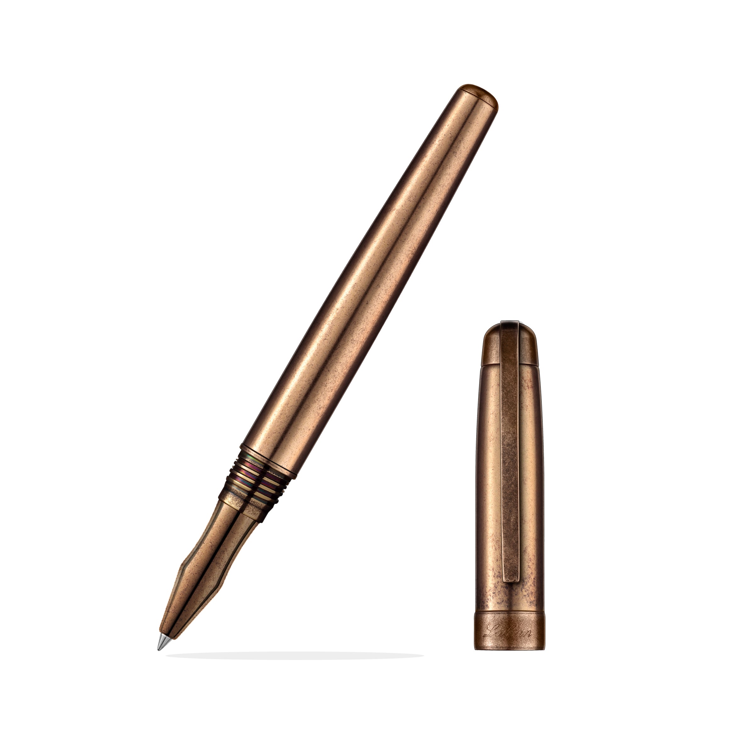 Antique Rollerball Pen-Rose Gold