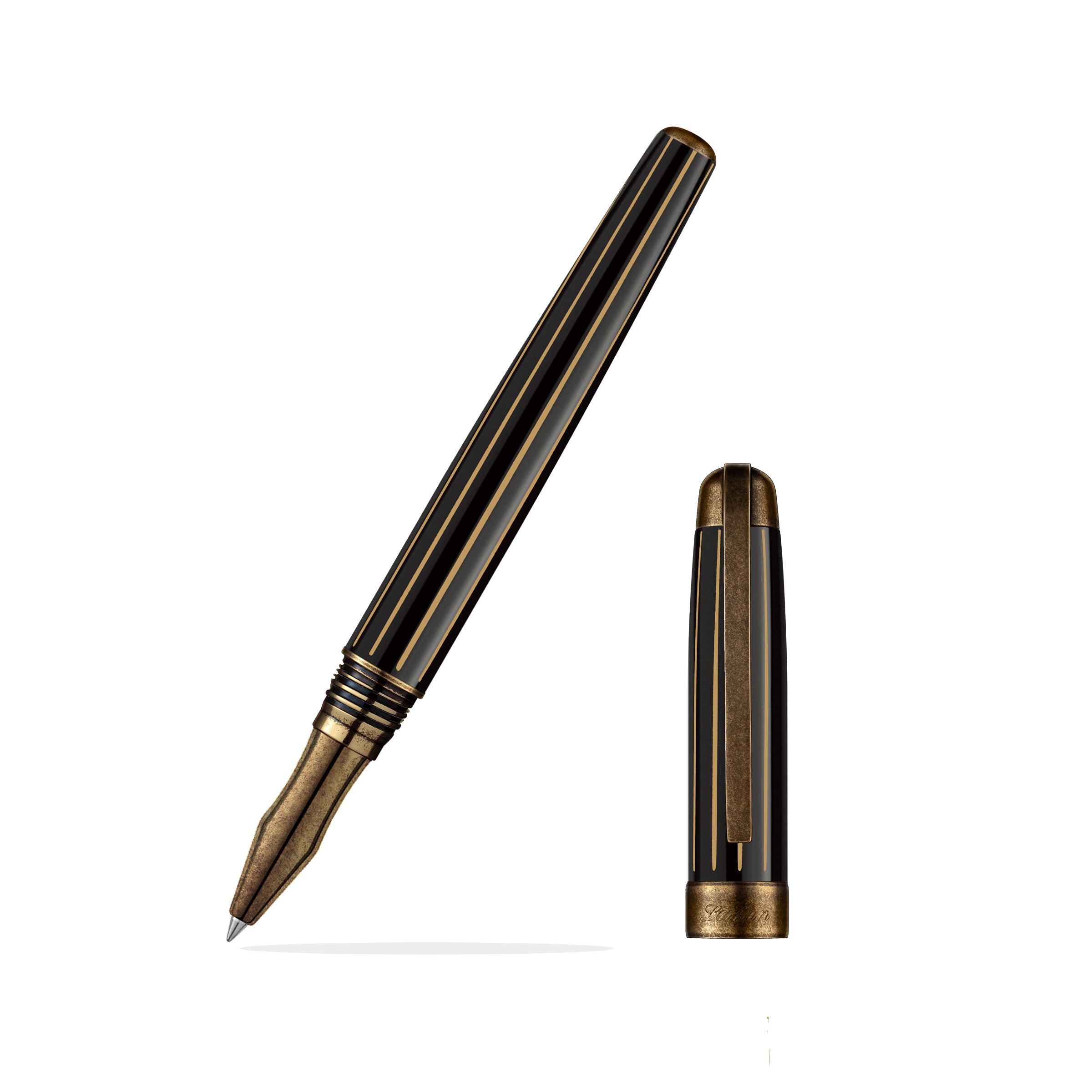 Antique'II Rollerball Pen Gold