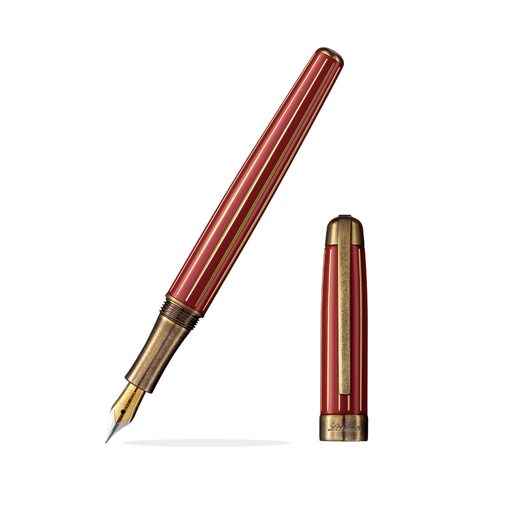 Antique'II Fountain Pen Red