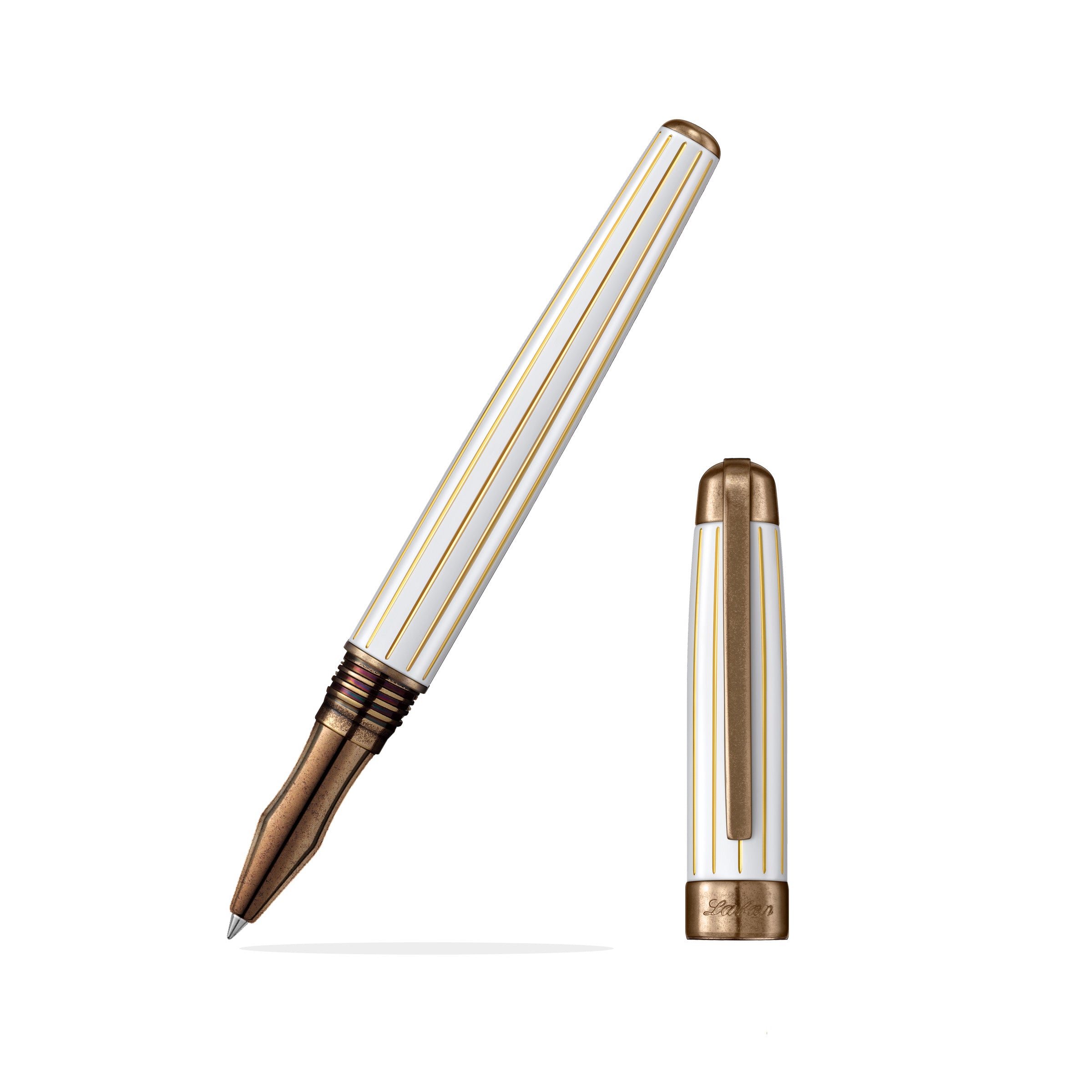 Antique'II Rollerball Pen White