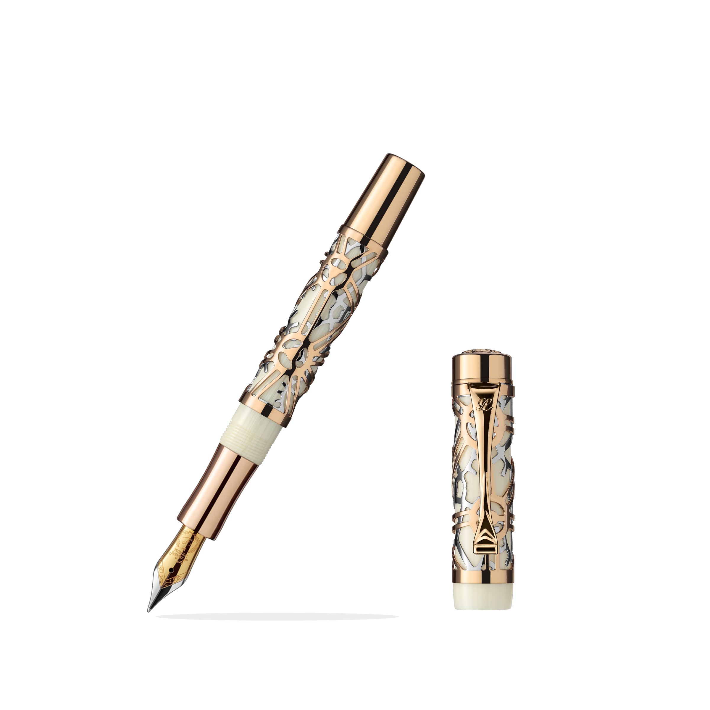 Galileo Fountain Pen-Rose Gold