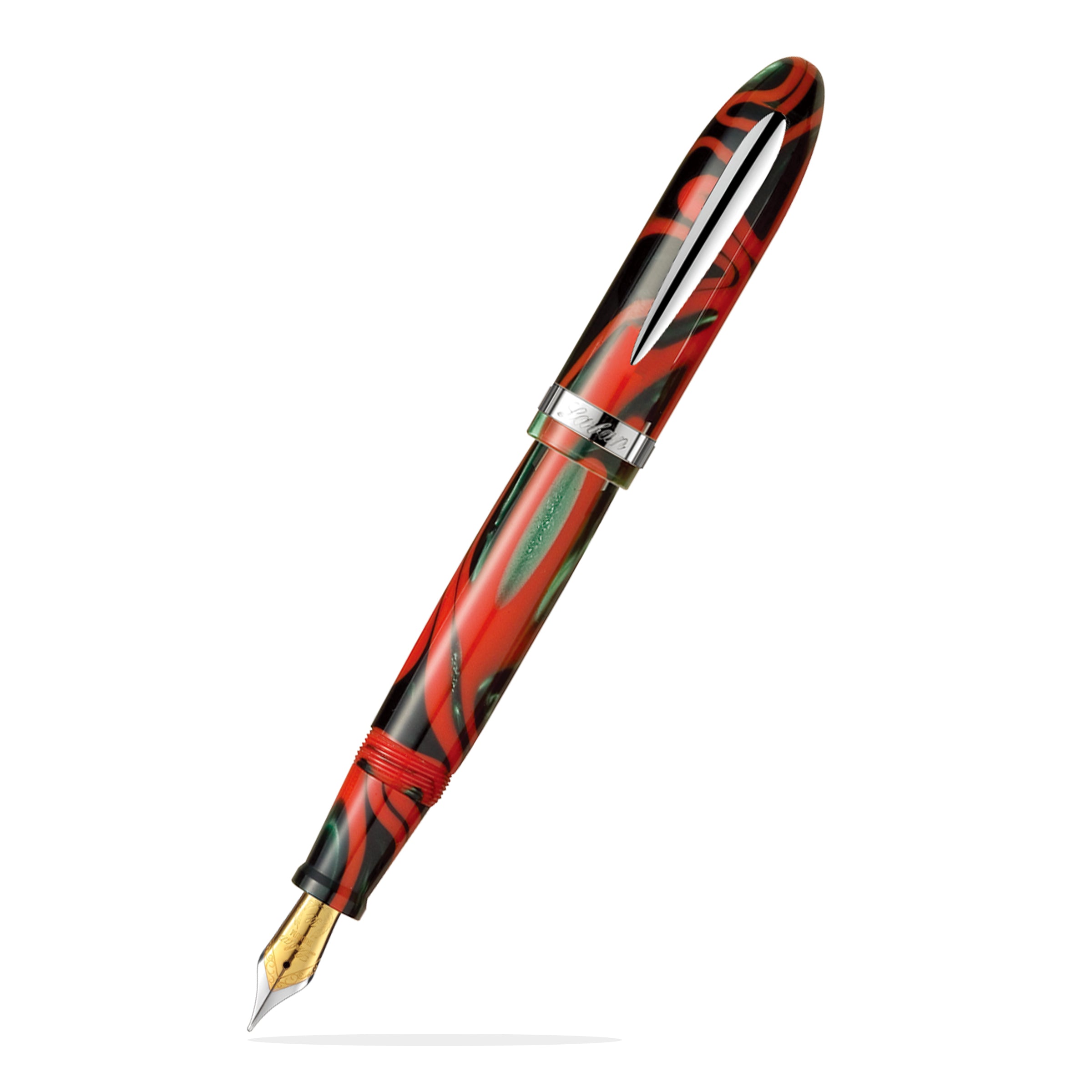 Mento Fountain Pen Red Electric
