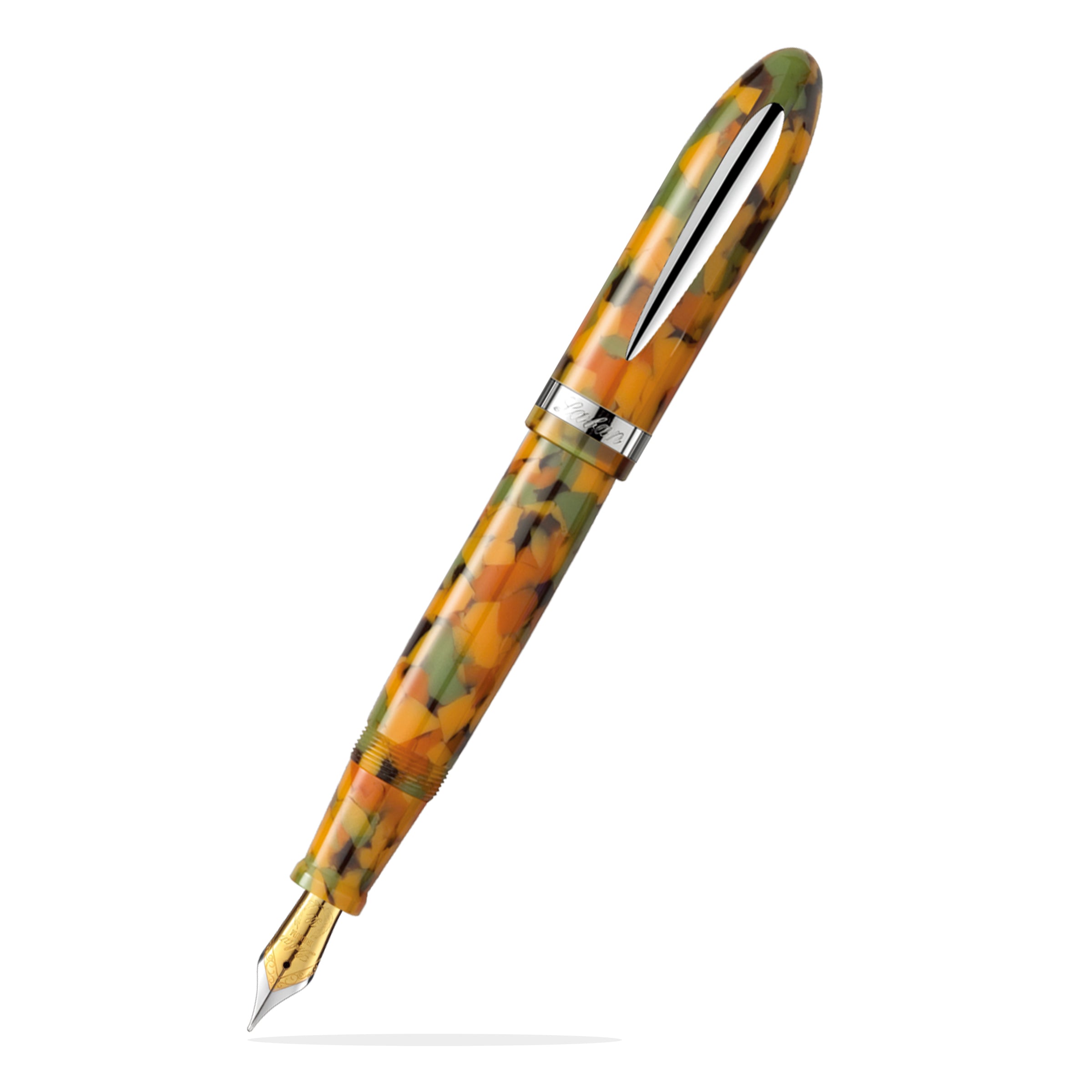 Mento Terrazzo Pumpkin Fountain Pen