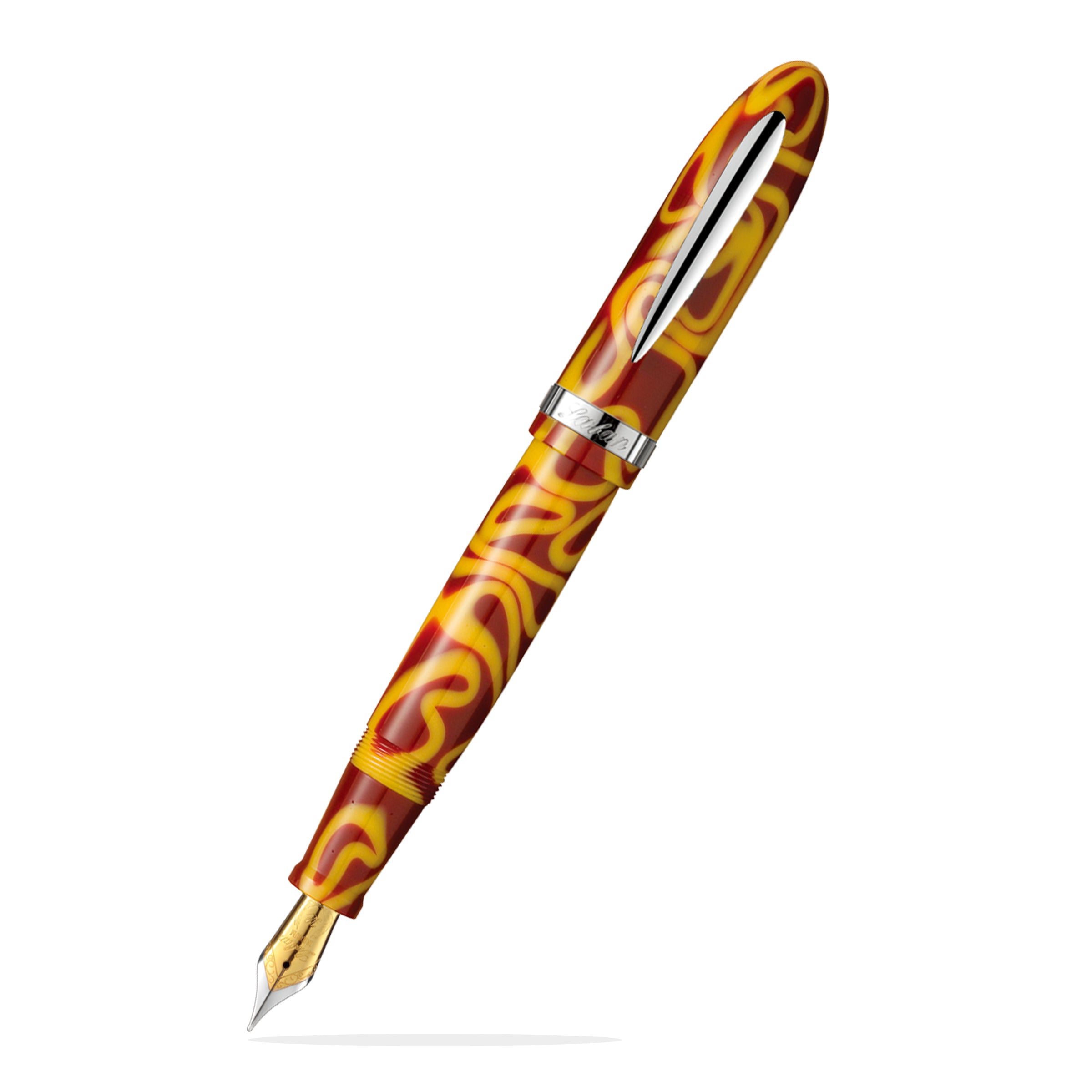 Mento Fountain Pen Yellow Electric