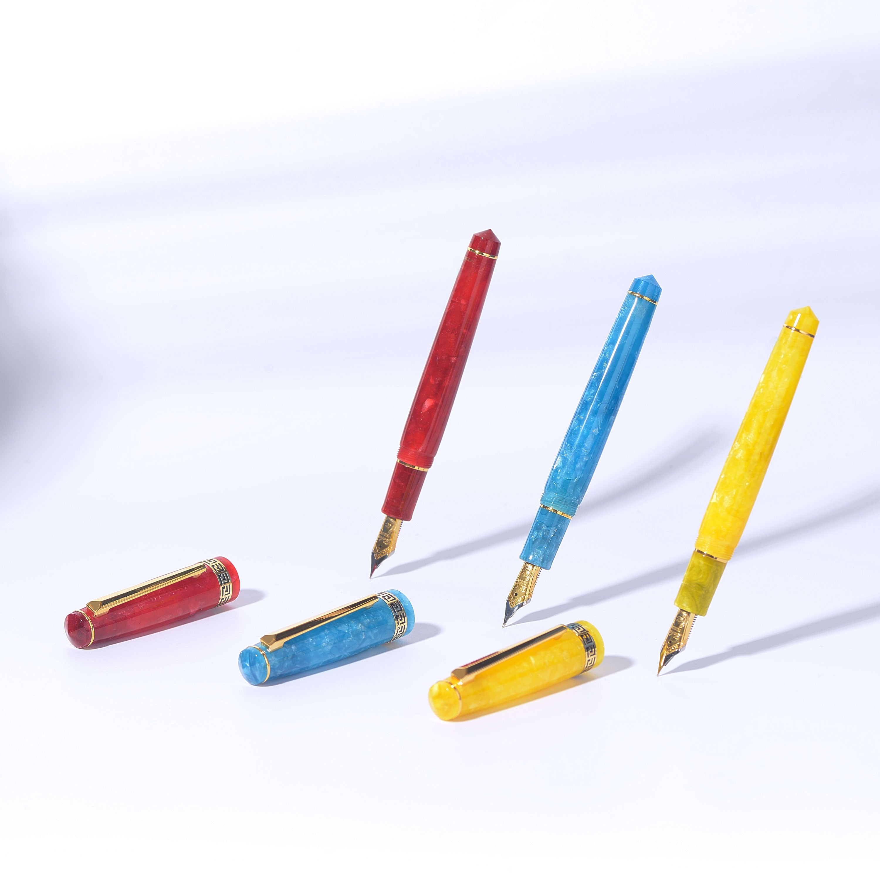 Rosa Fountain Pen Sky Blue