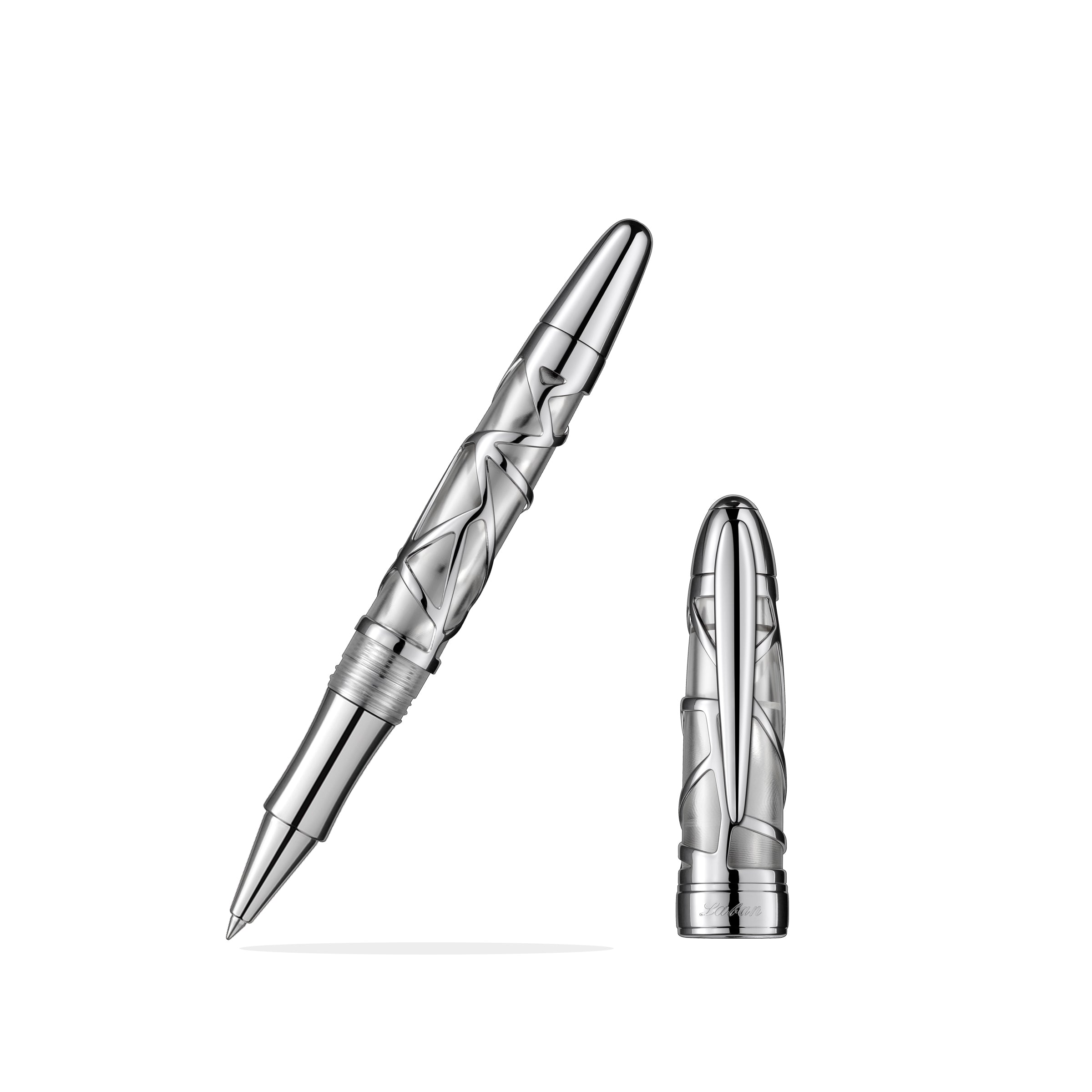 Skeleton Rollerball Pen Silver