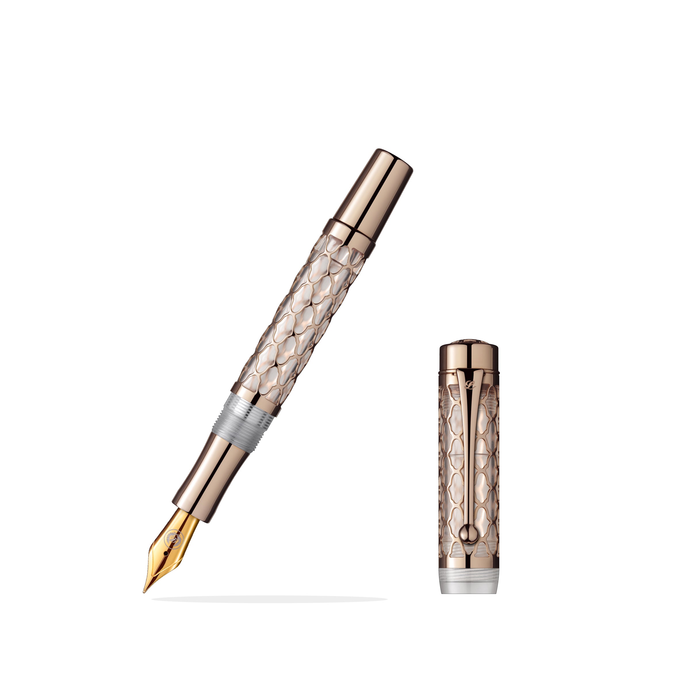 Flora Fountain Pen-Rose Gold