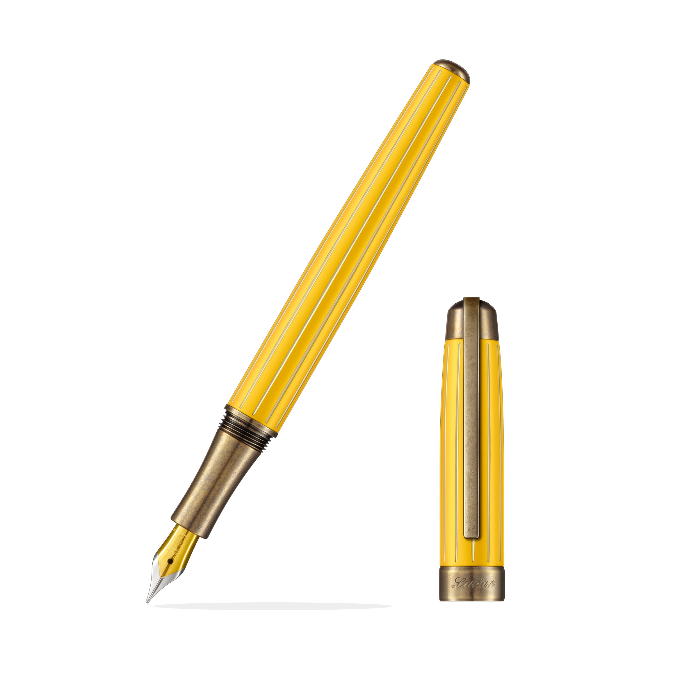 Antique'II Fountain Pen Yellow