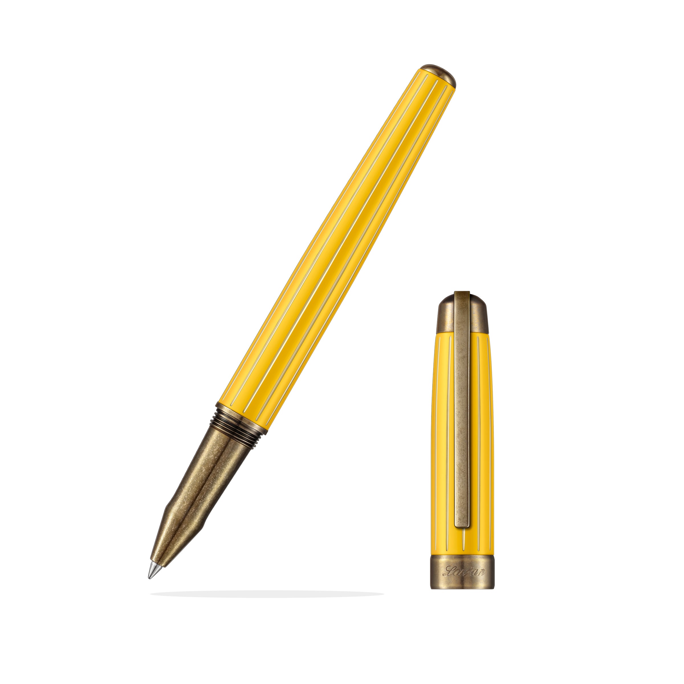 Antique'II Rollerball Pen Yellow