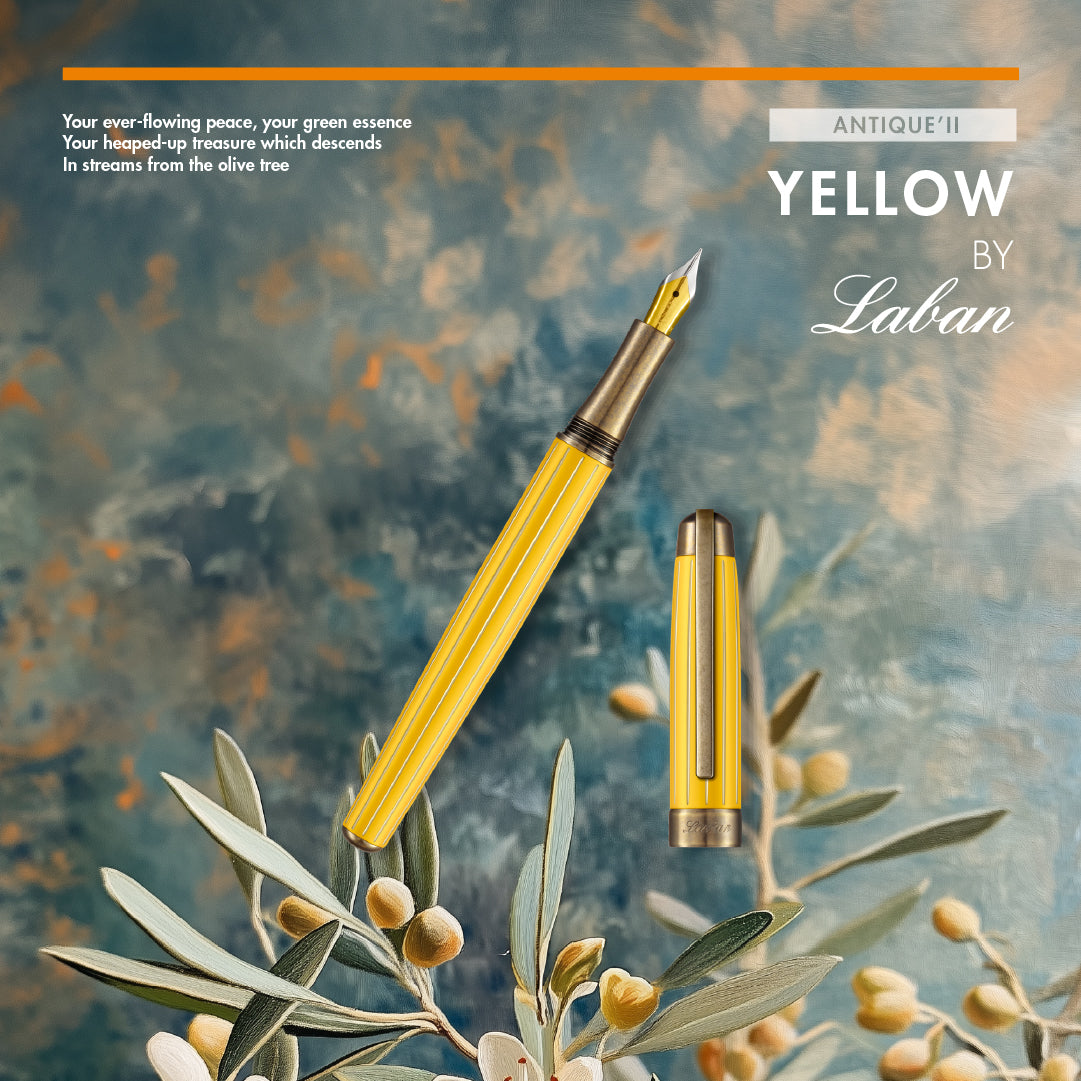 Antique'II Fountain Pen Yellow