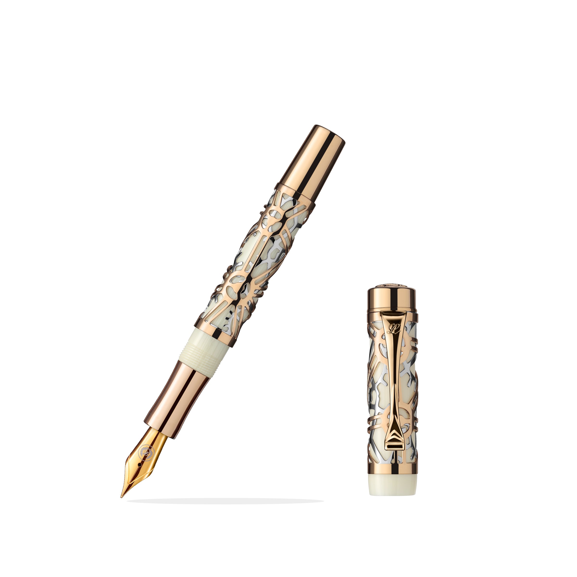 Galileo Fountain Pen-Rose Gold