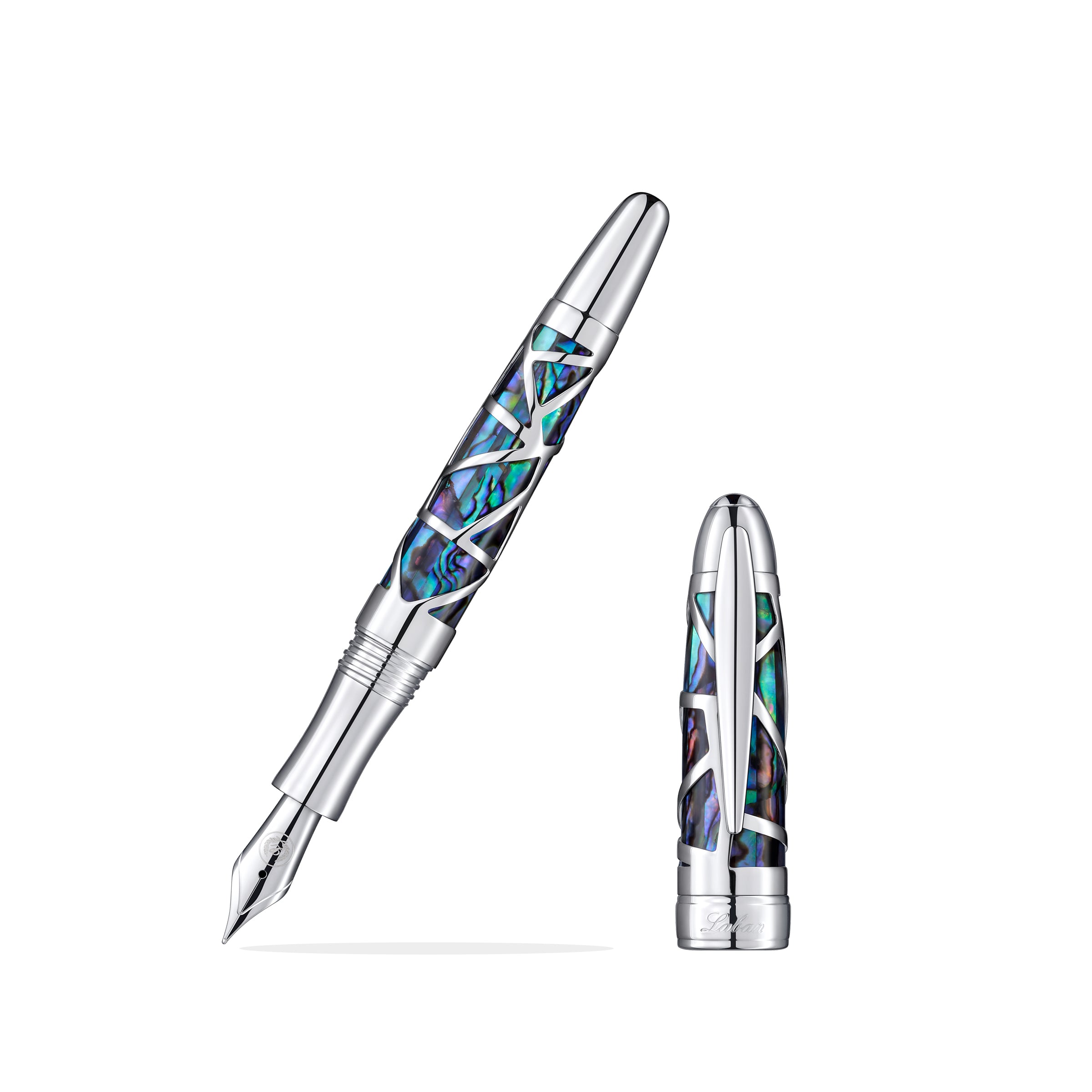 OCEANA FOUNTAIN PEN SILVER