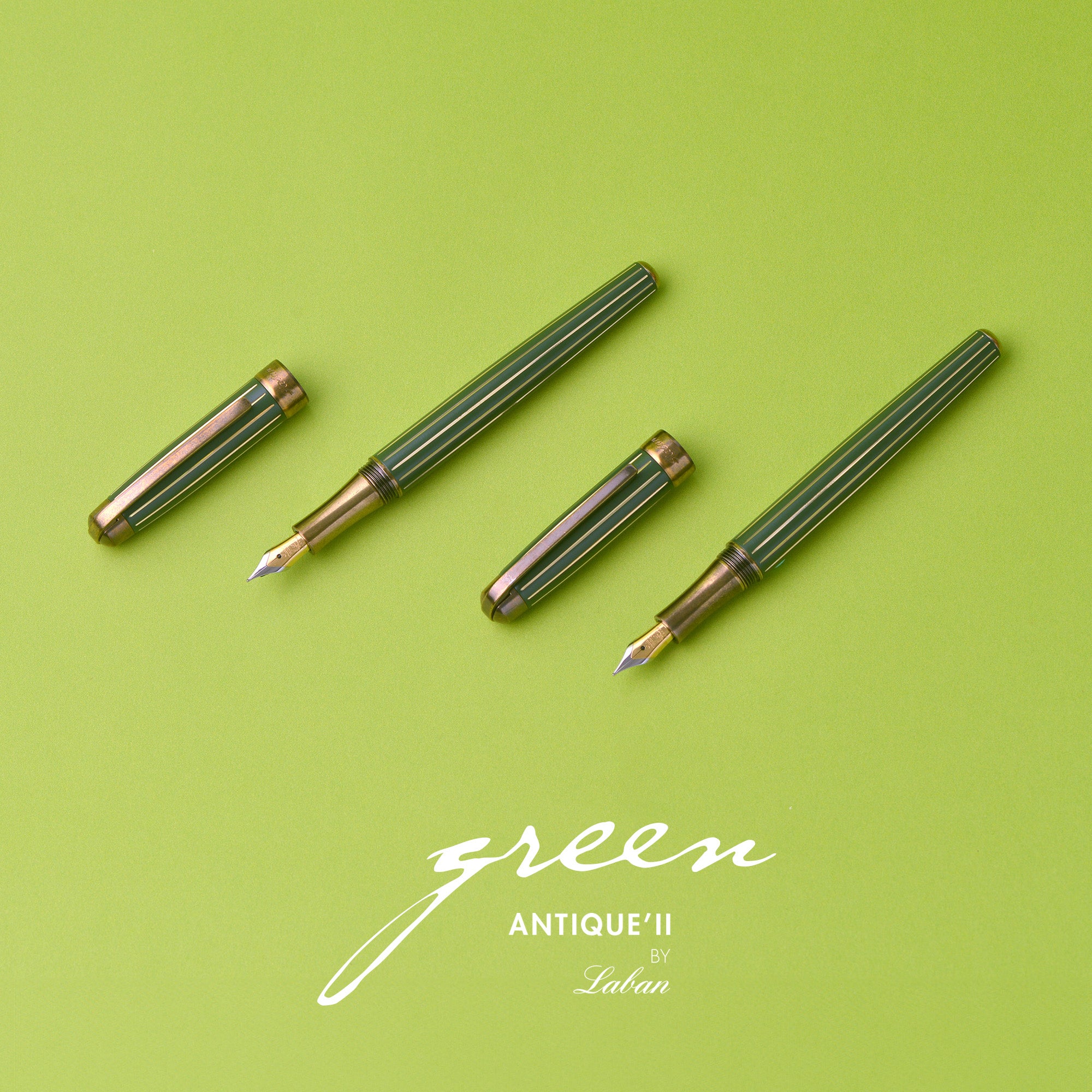 Antique'II Fountain Pen Green