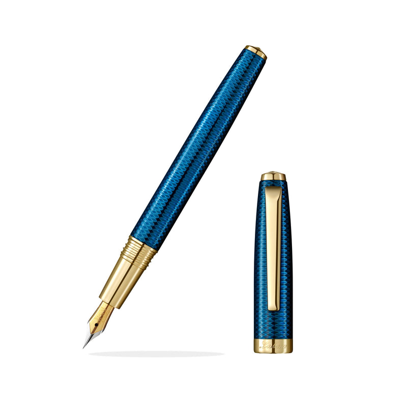 Gloria Sapphire Blue Fountain Pen