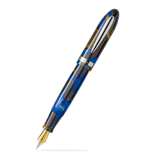 Mento Fountain Pen Blue Twister