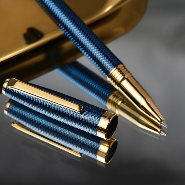 Gloria Sapphire Blue Rollerball Pen