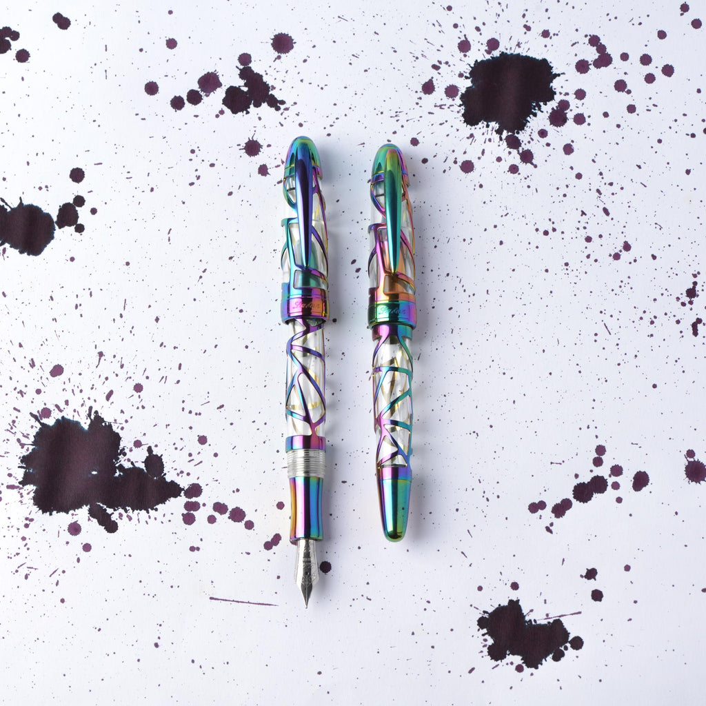 Skeleton Fountain Pen Rainbow – Labanpen